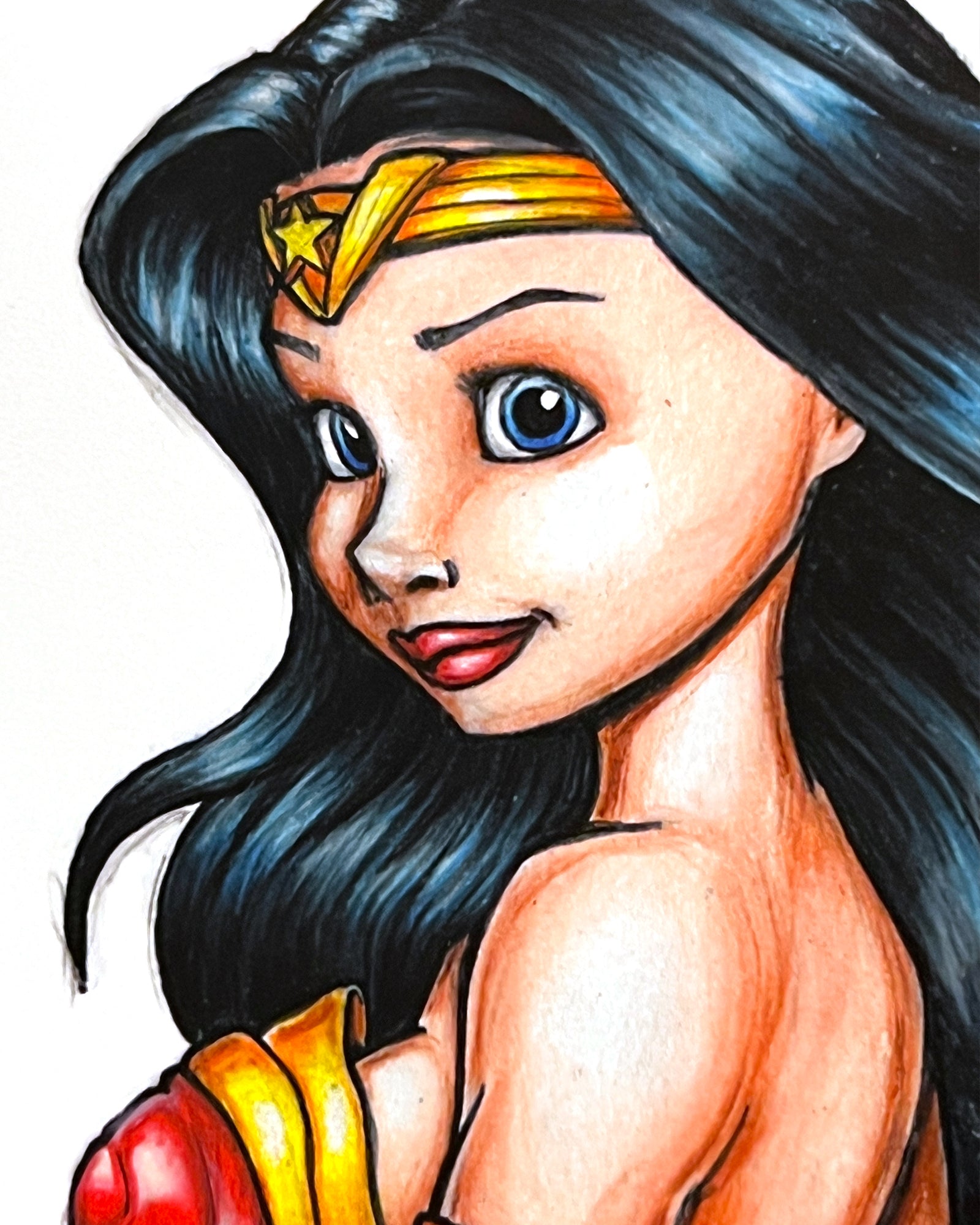 Justice League Original Production Drawing: Wonder Woman – Choice Fine Art