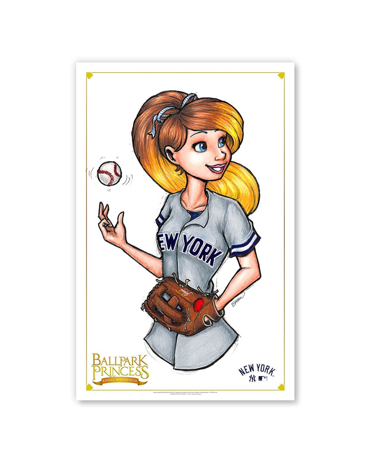 WinS® She Can Pitch - Yankees - Konni Mackenzie