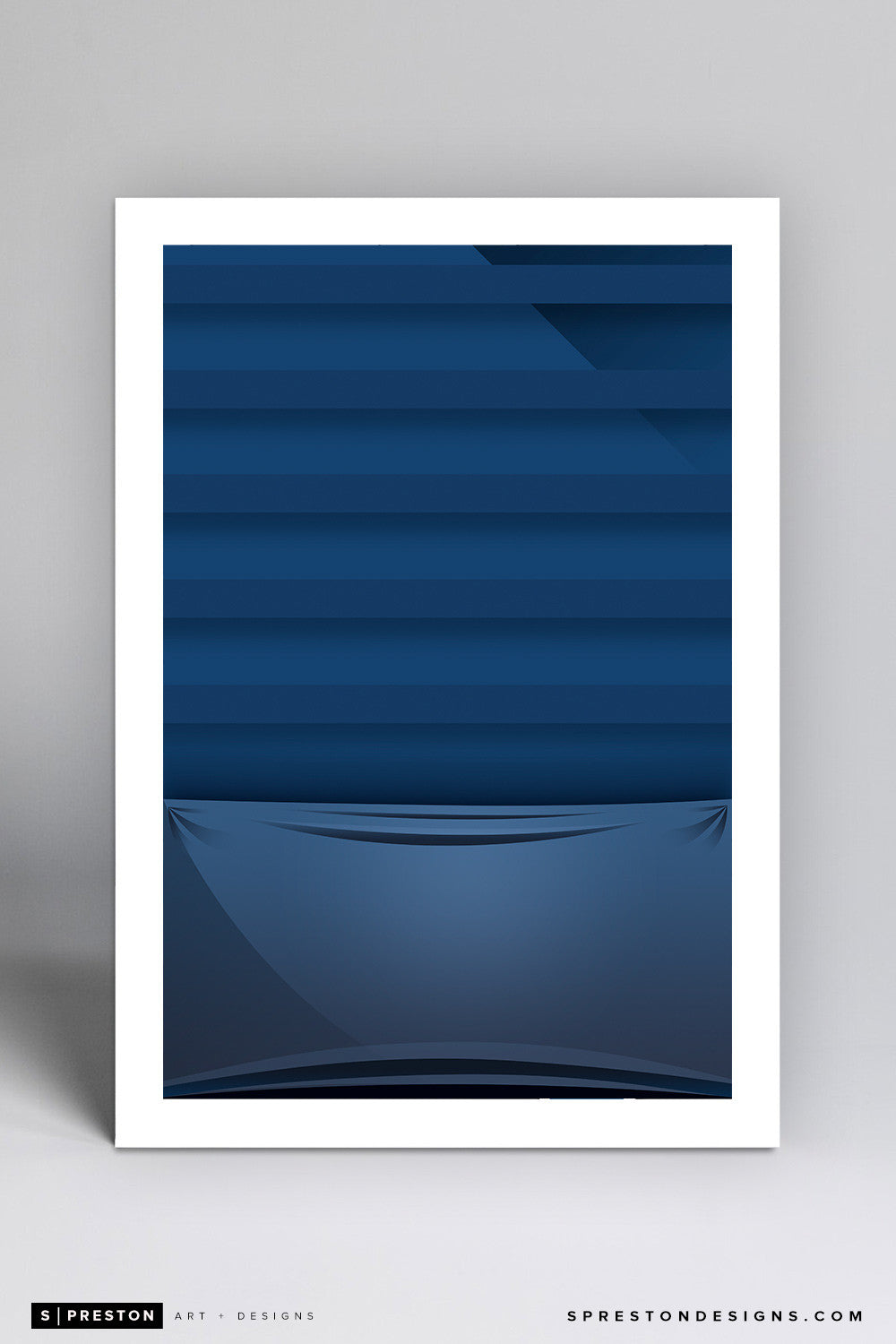 Minimalist Metrodome (Baggie) Small Print - Clearance Clearance - Minnesota Twins - S. Preston Art + Designs