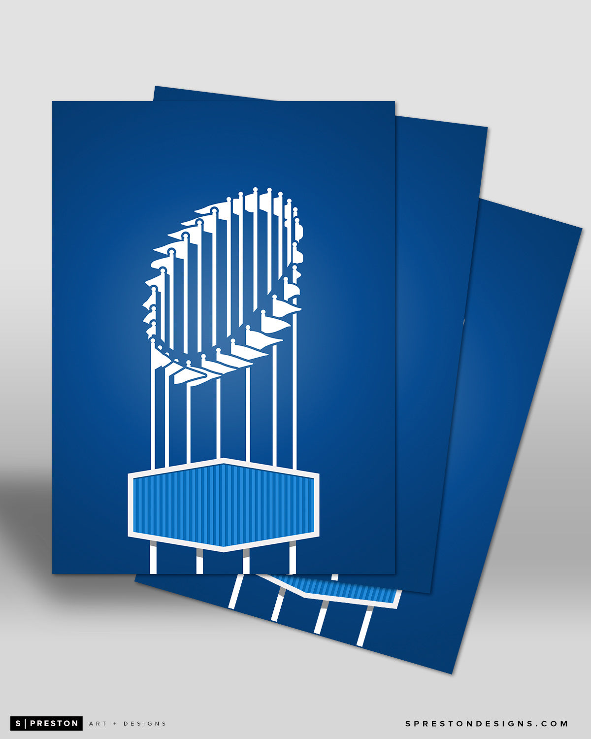 Minimalist World Series 2020 Postcard 5-count Set