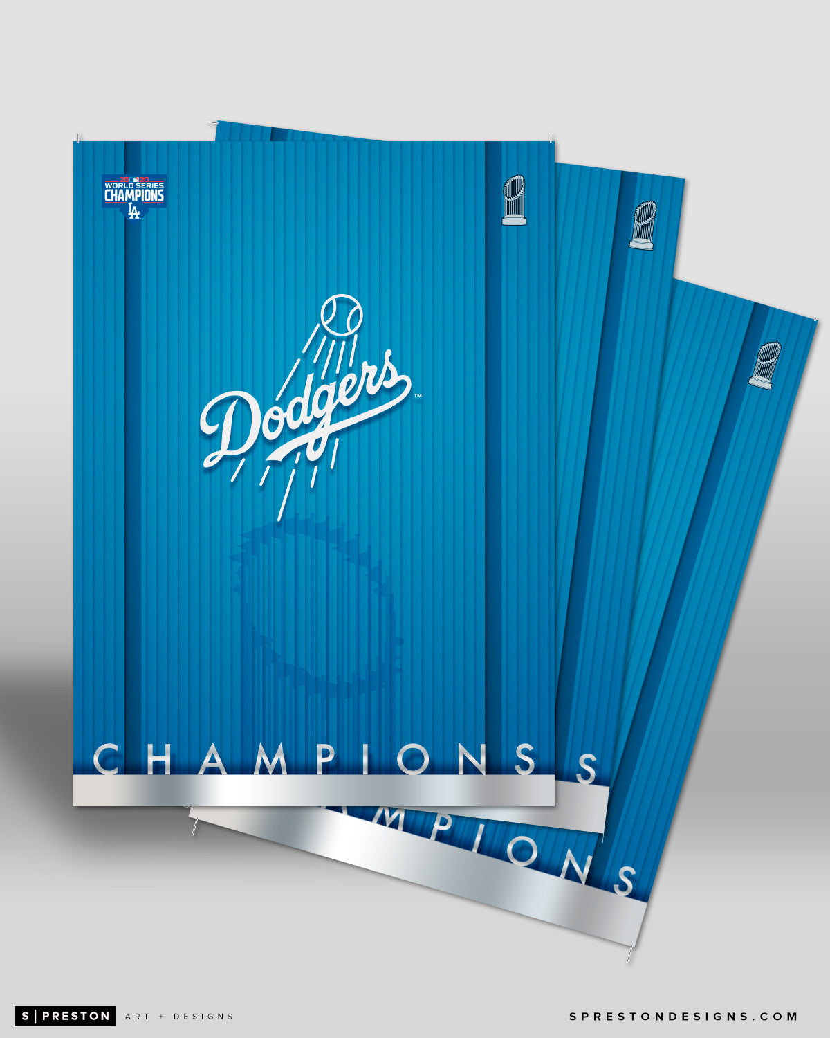 Minimalist World Series 2020 Postcard 5-count Set