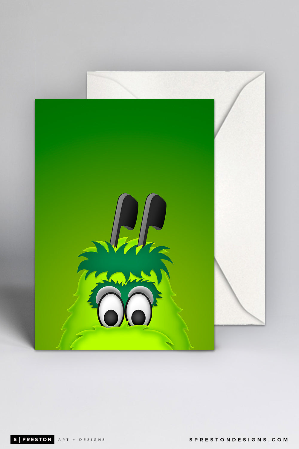 Minimalist Victor E Green Note Card CLEARANCE